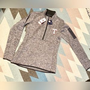 NWT Texas Rangers Antigua Knit Pullover